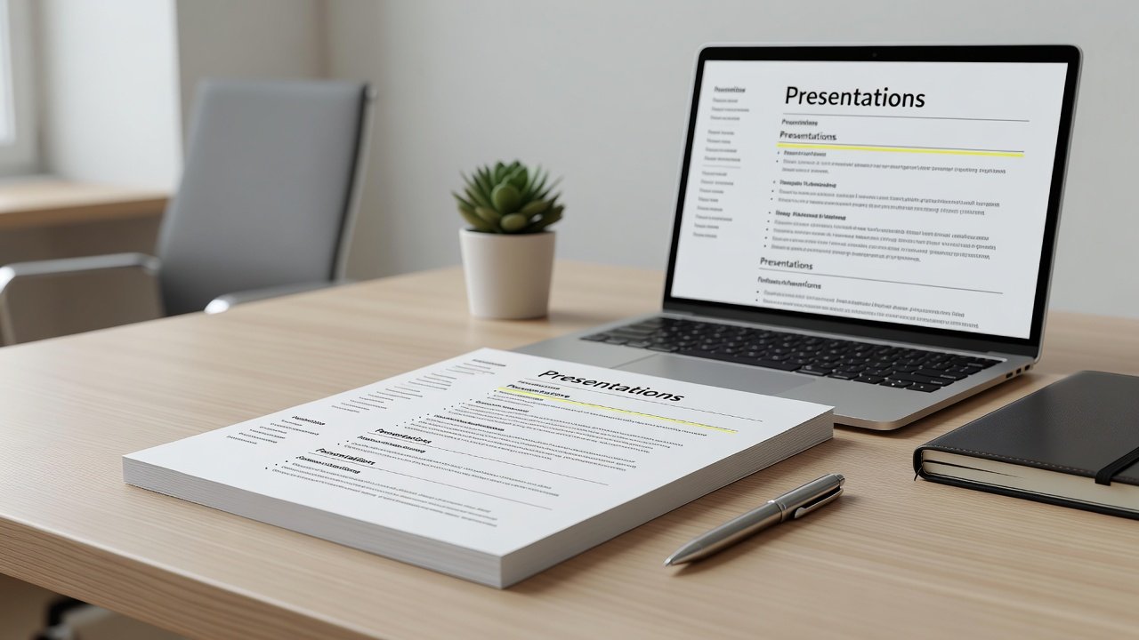 How to List Conference Presentations on Resumes in 2026