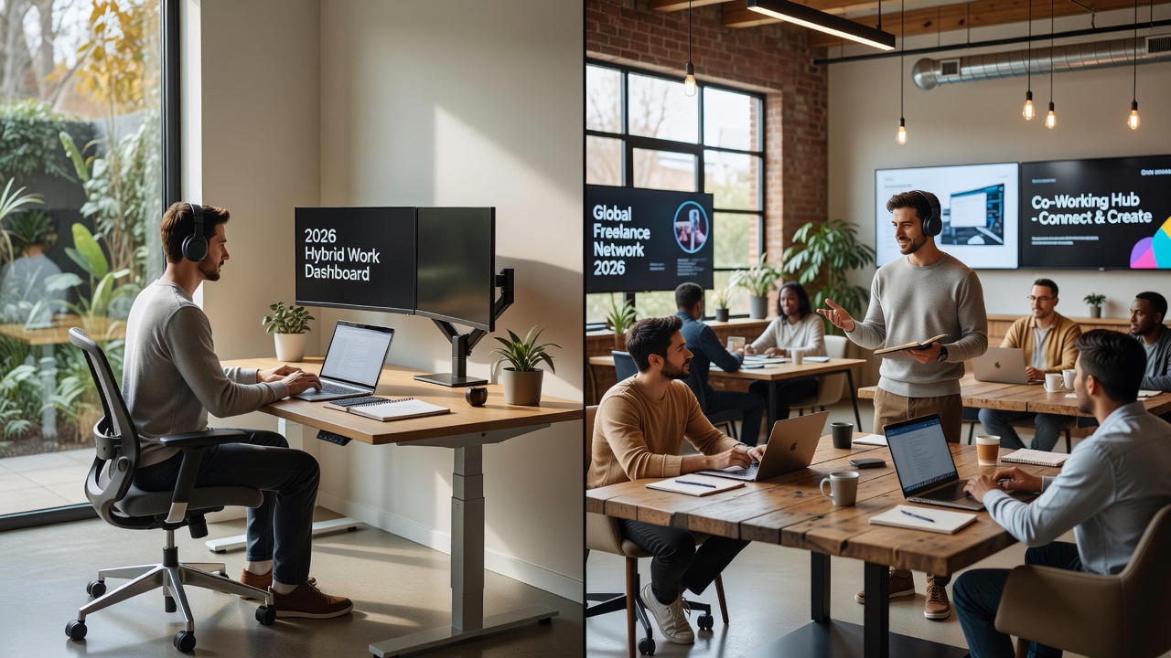 Hybrid Remote Models: Balancing Office and Home for Freelancers 2026