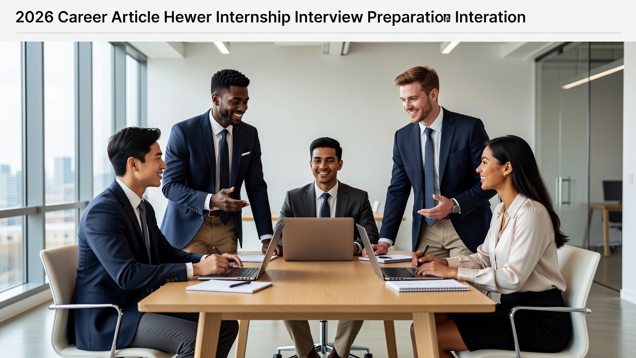 Internship Interview Prep: Stand Out in 2026 Applications