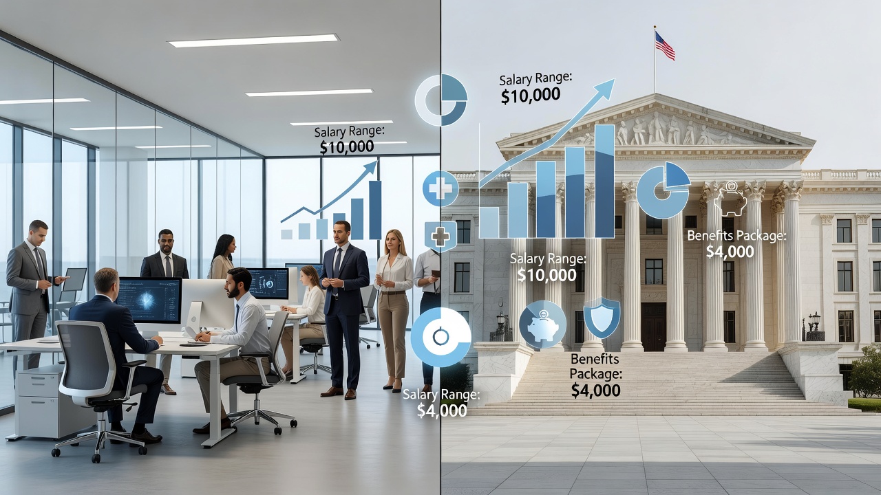 Private vs Public Sector Pay: 2026 Compensation Breakdown
