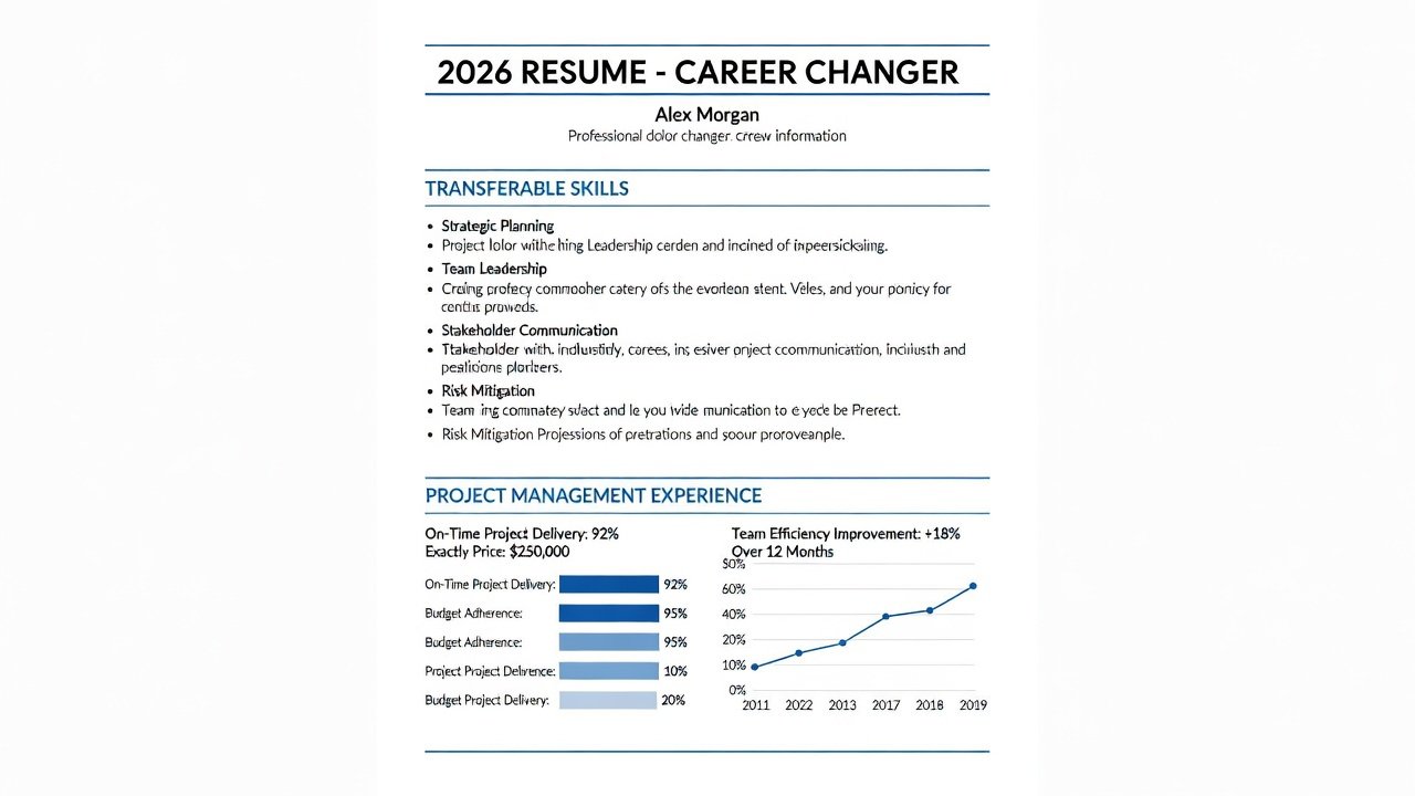 Quantifying Transferable Skills on 2026 Career Changer Resumes